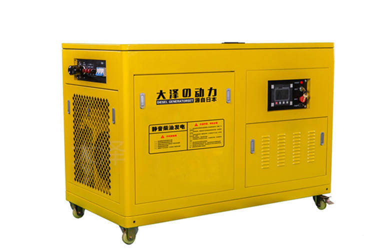 在高原用加裝渦輪增壓20kw大澤動力柴油發(fā)電機