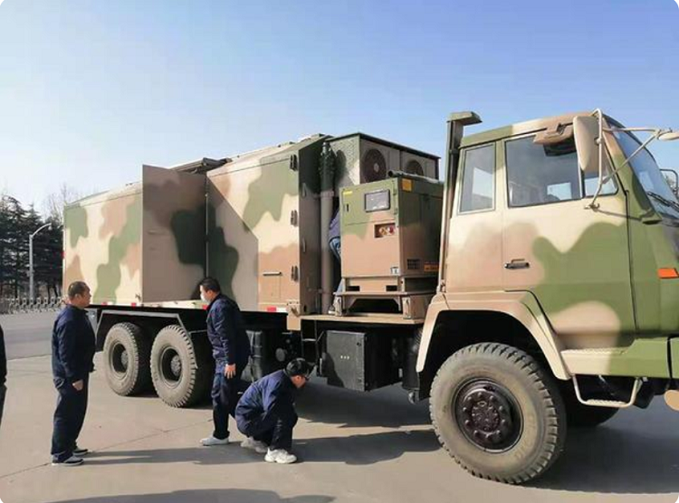 給軍哥配的20千瓦發(fā)電機(jī)