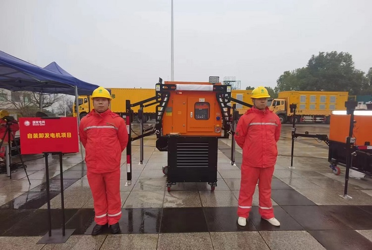 30kw自動(dòng)裝卸車(chē)的柴油發(fā)電機(jī)