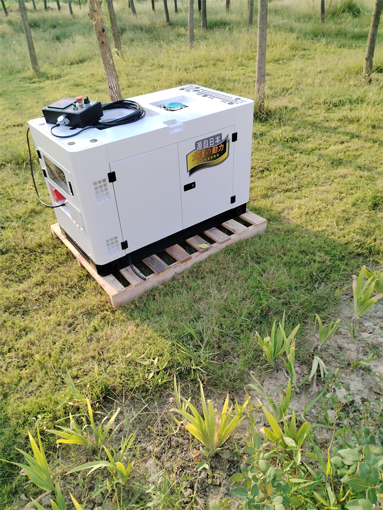 山東菏澤李總的15kw發(fā)電機(jī)貨已收到