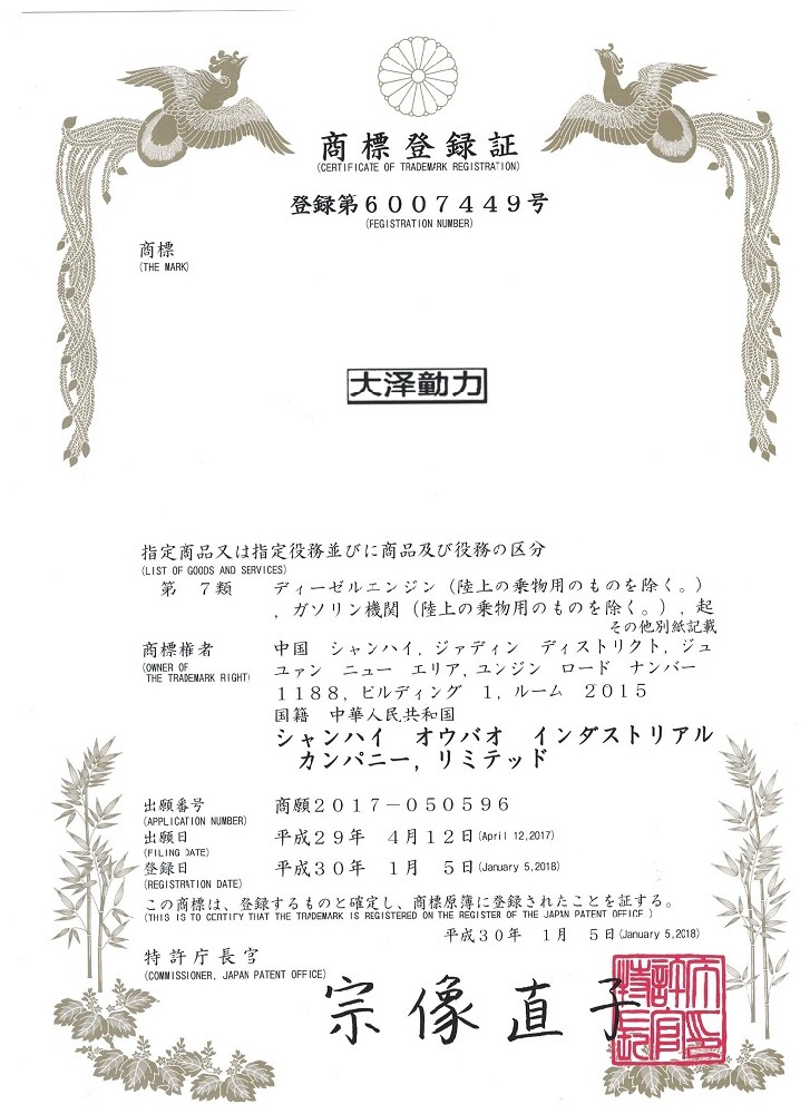 源自日本大澤動(dòng)力公司簡(jiǎn)介